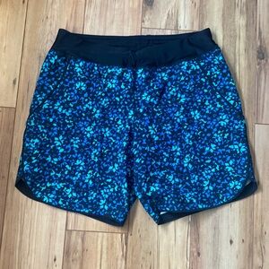 Lands End floral board shorts